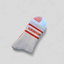 Vintage White Crew Grip socks - Red