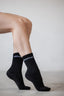 Black Crew Grip socks