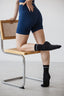 Black Crew Grip socks