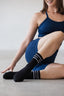 Black & White Crew Grip socks