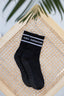 Black & White Crew Grip socks